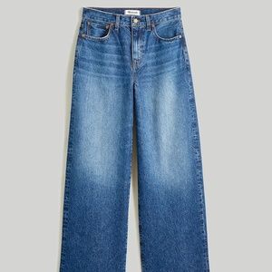 New Madewell superwide leg jeans size 31 Regular